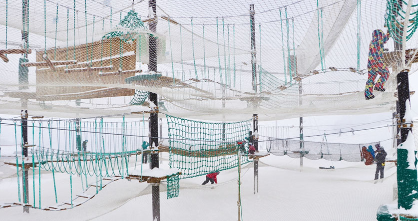 雪上活動