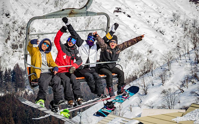 kandatsu ski resort