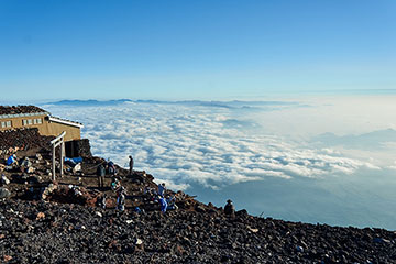 富士登山 富士山山頂