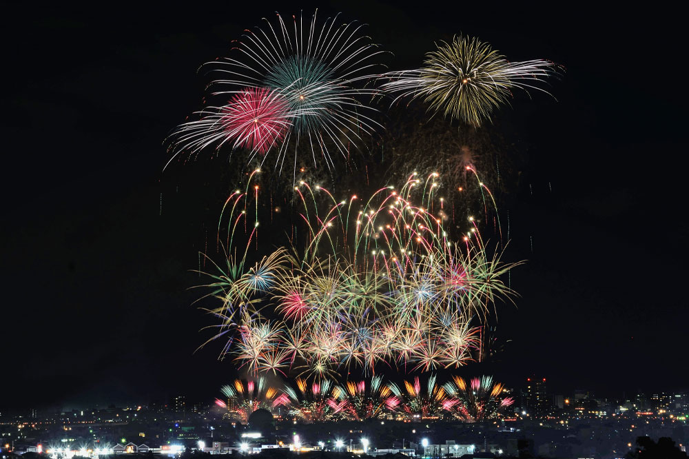 Nagaoka Fireworks Seating